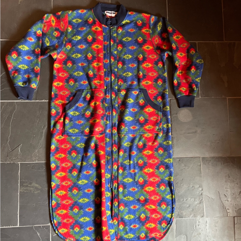 Cozy button down robe-a-ma-thing